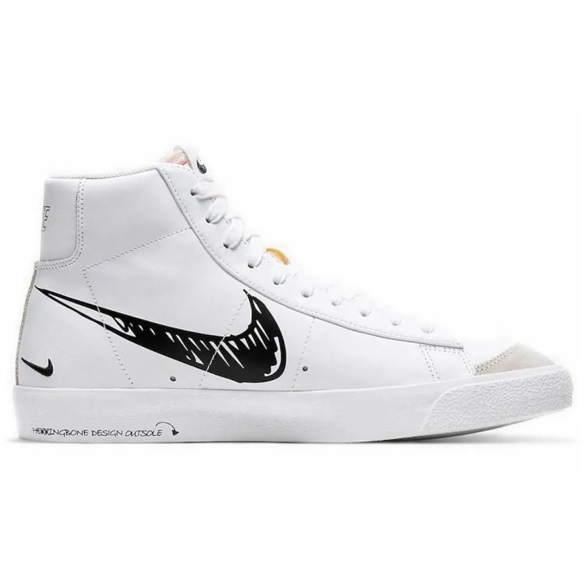 Кеды Nike Blazer Mid '77 "Sketch Pack" White