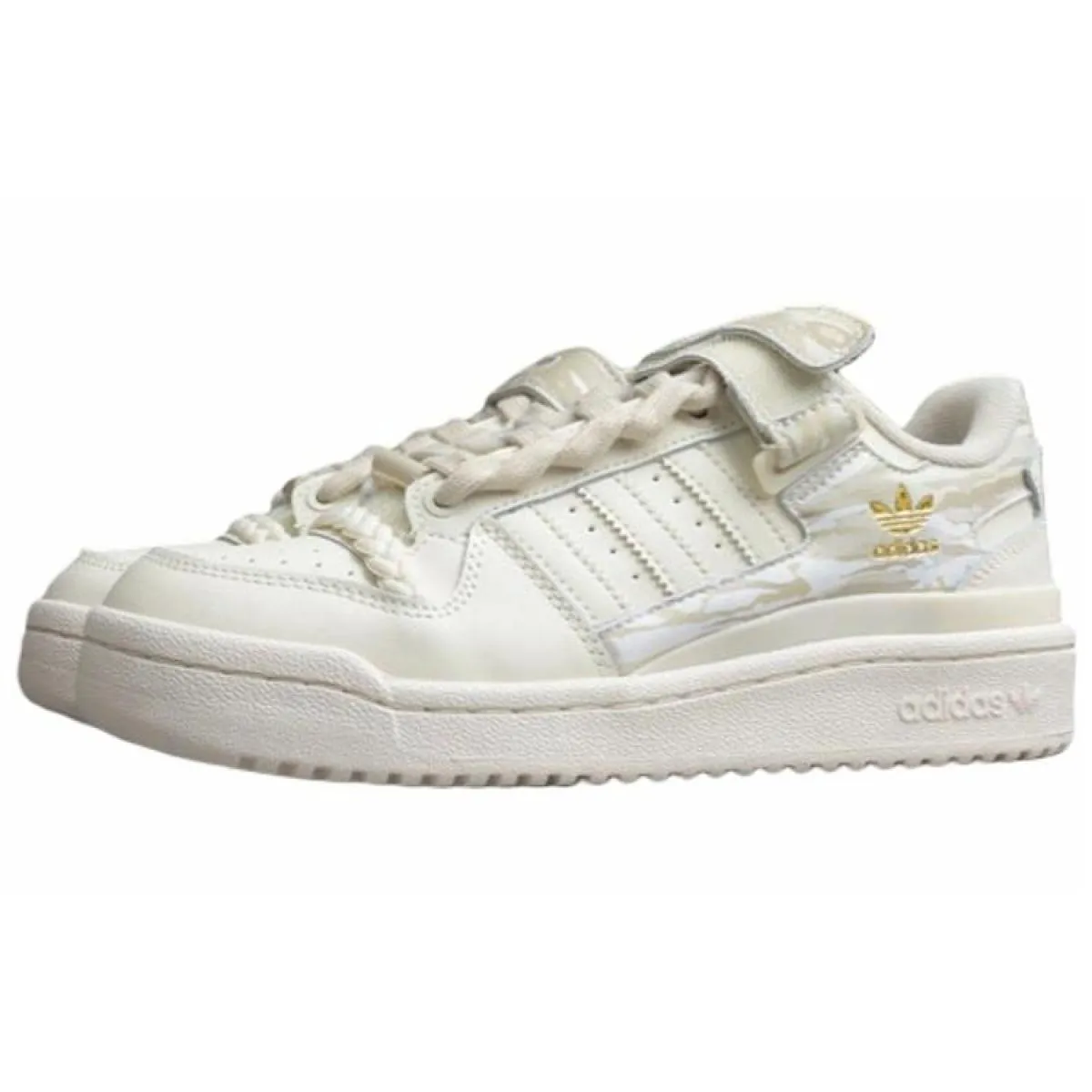 Женские кроссовки Adidas Originals Forum Low Beige Brown