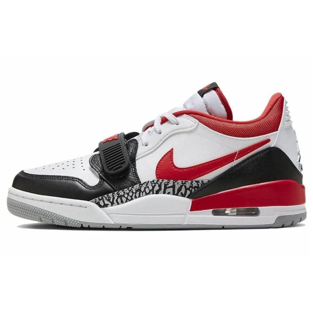 Мужские кроссовки Air Jordan Legacy 312 Low "bulls" White/Red/Blac