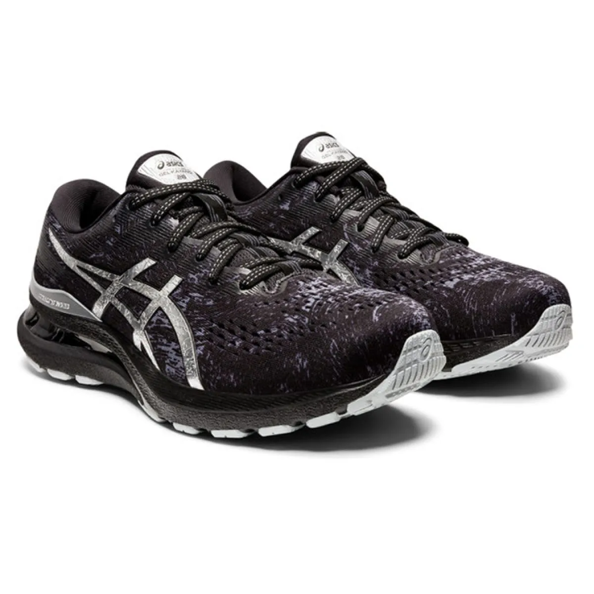 Мужские кроссовки Asics Gel-Kayano 28 Platinum Graphite Black/Silver