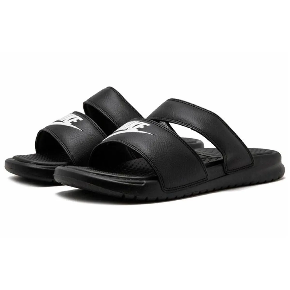 Шлёпанцы женские Nike Benassi Duo Ultra Black White