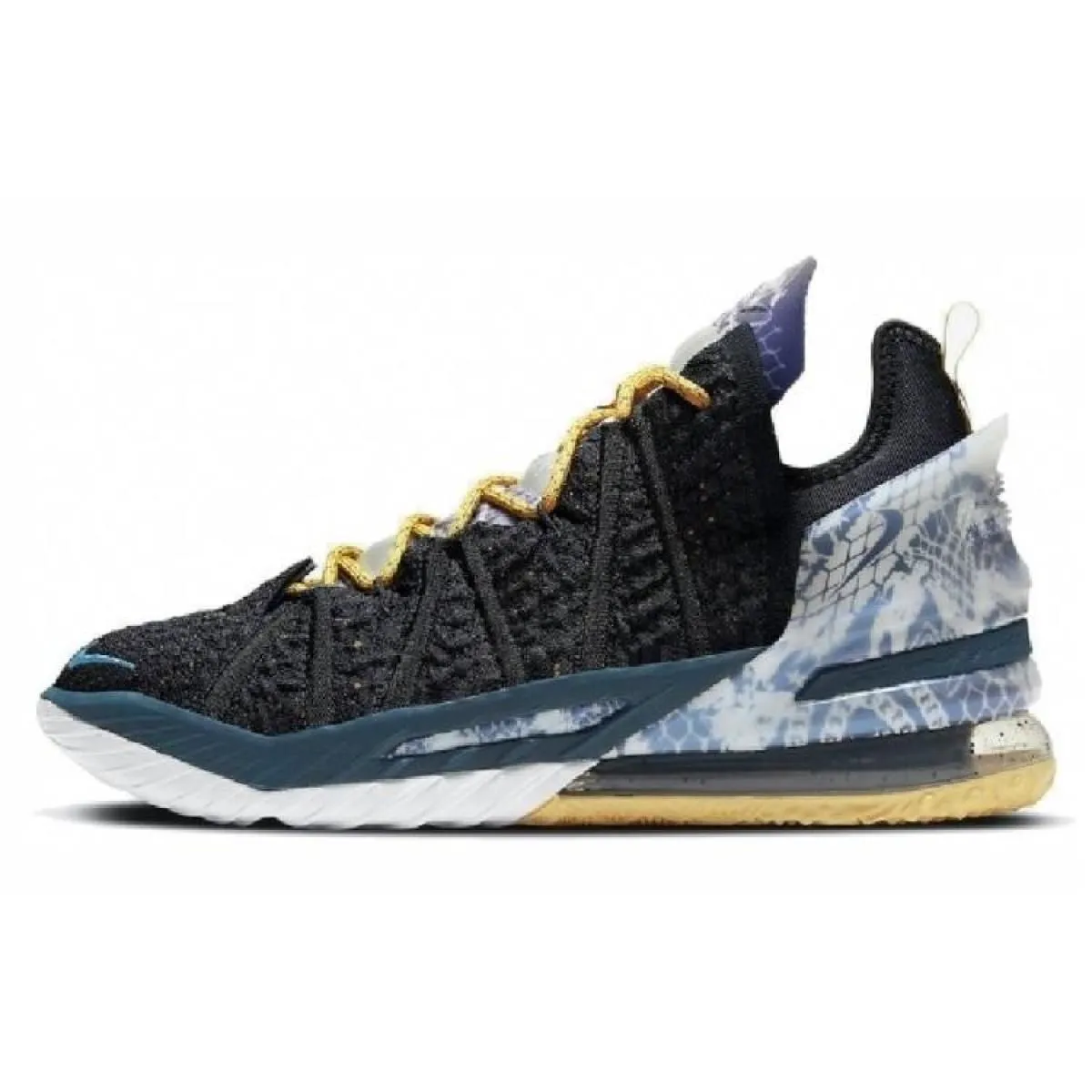 Кроссовки Nike Lebron 18 Reflections Black/Purple