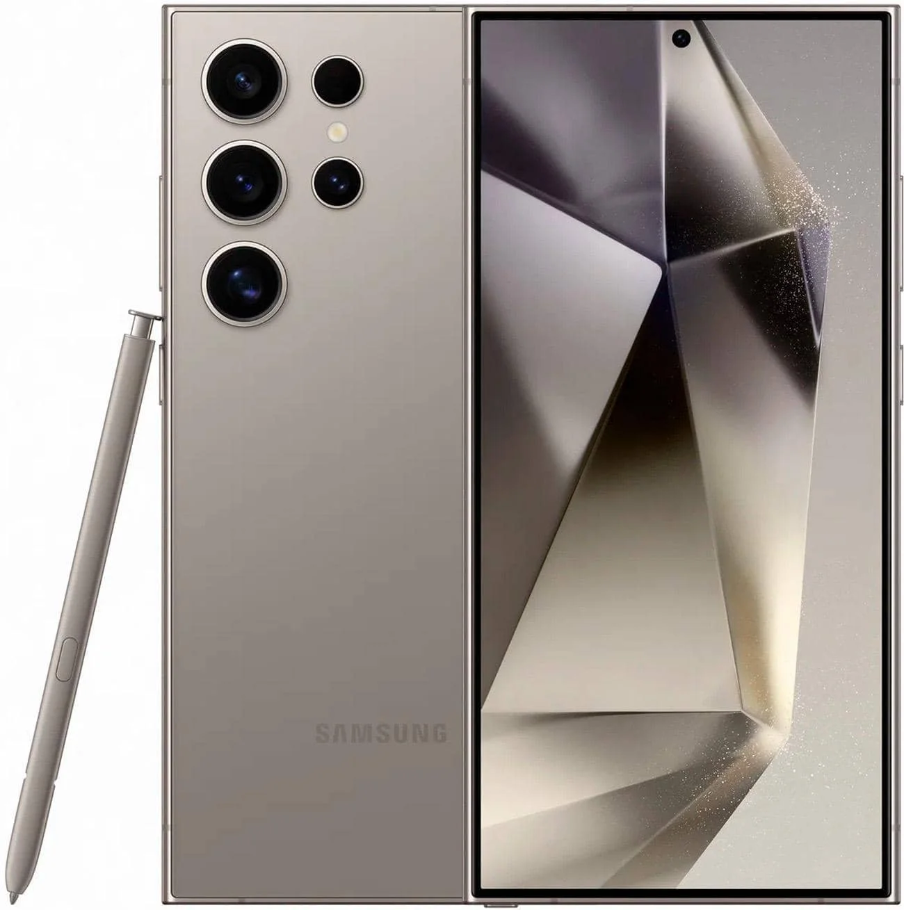 Смартфон Samsung Galaxy S24 Ultra 12/256 GB, Dual: nano SIM + eSIM, Titanium Gray