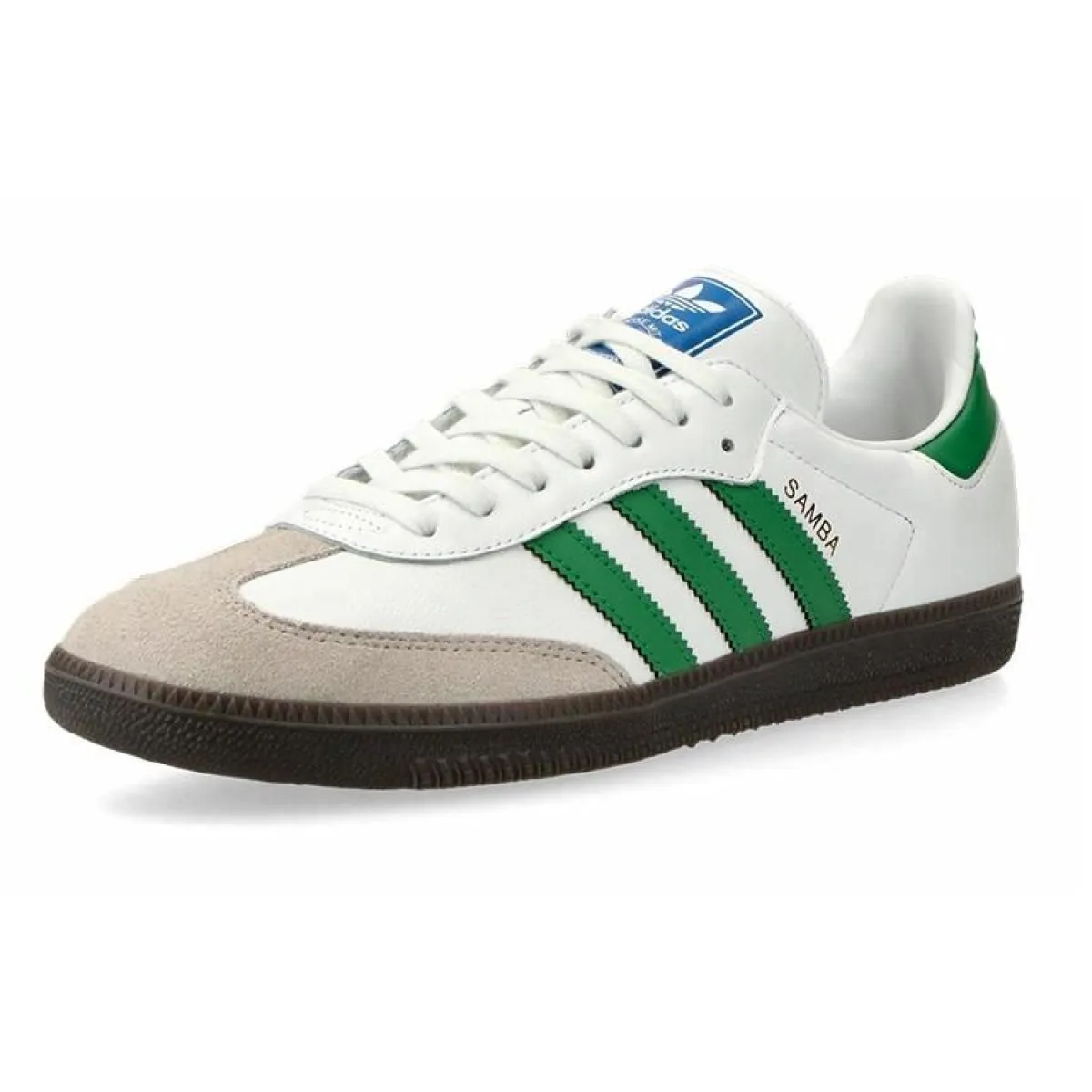 Кроссовки Adidas Originals Samba OG White/Green