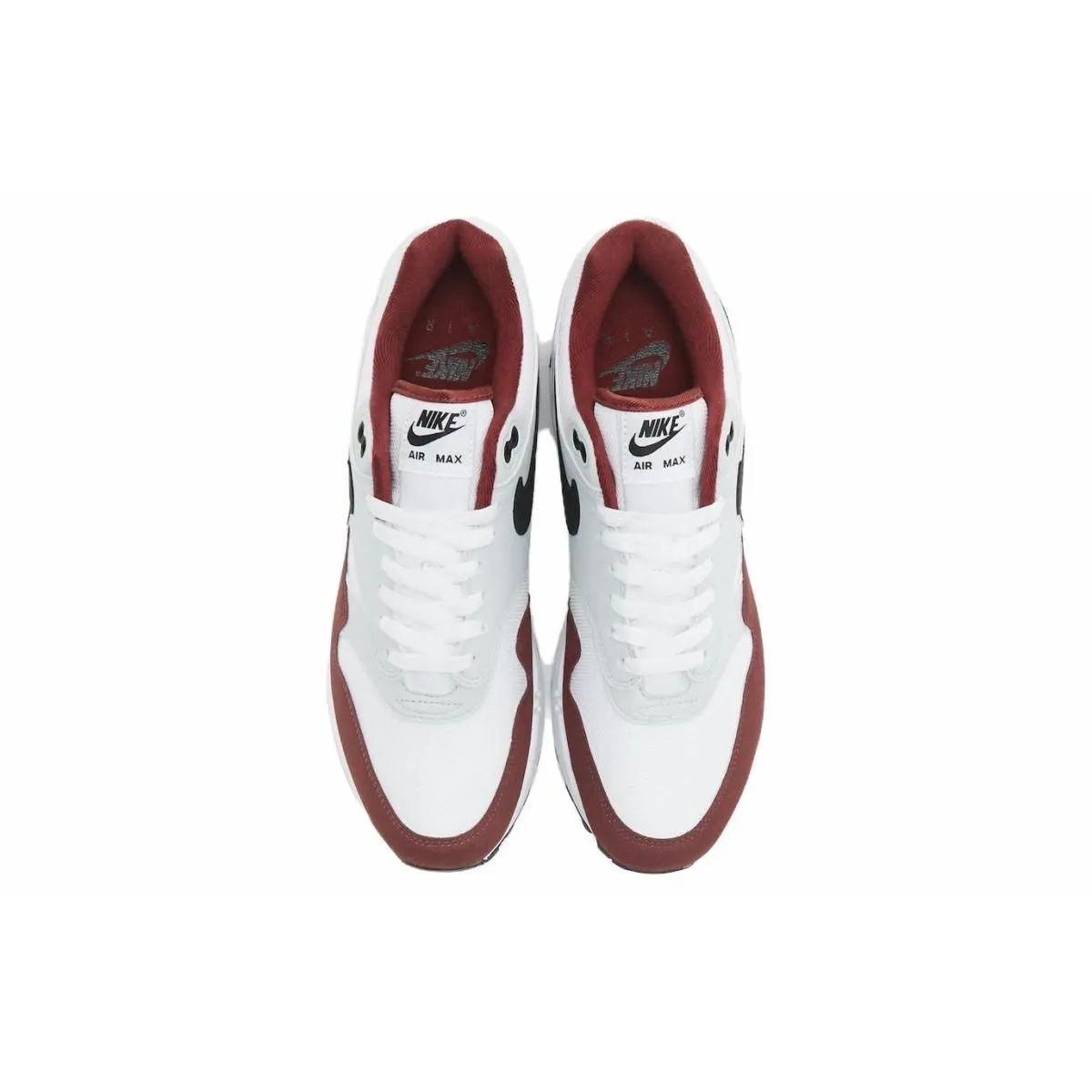 Мужские кроссовки Nike Air Max 1 White/Red