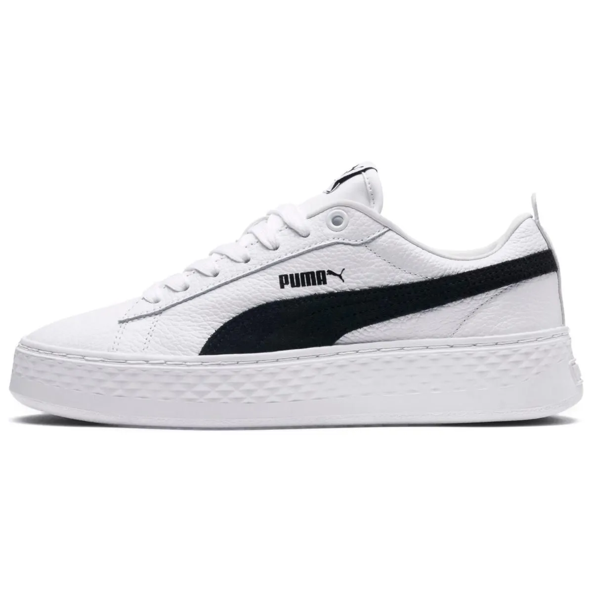 Женские кроссовки PUMA Smash Platform L White/Black