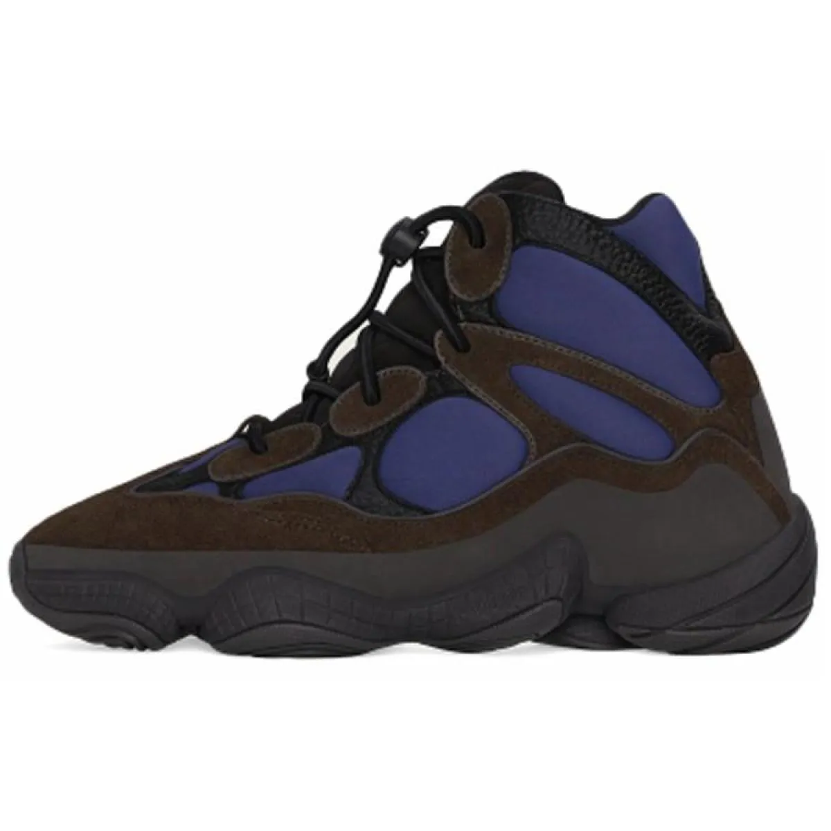 Кроссовки Adidas Originals Yeezy 500 High Tyrian Black/Blue