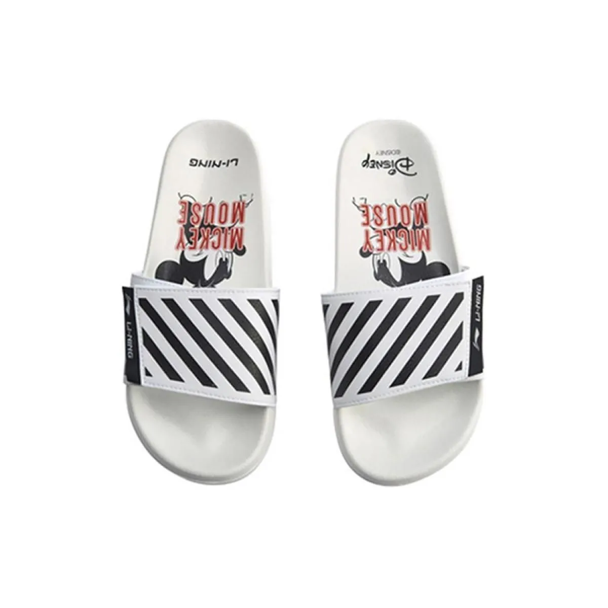 Мужские шлёпанцы Disney x LiNing Slide Slippers White