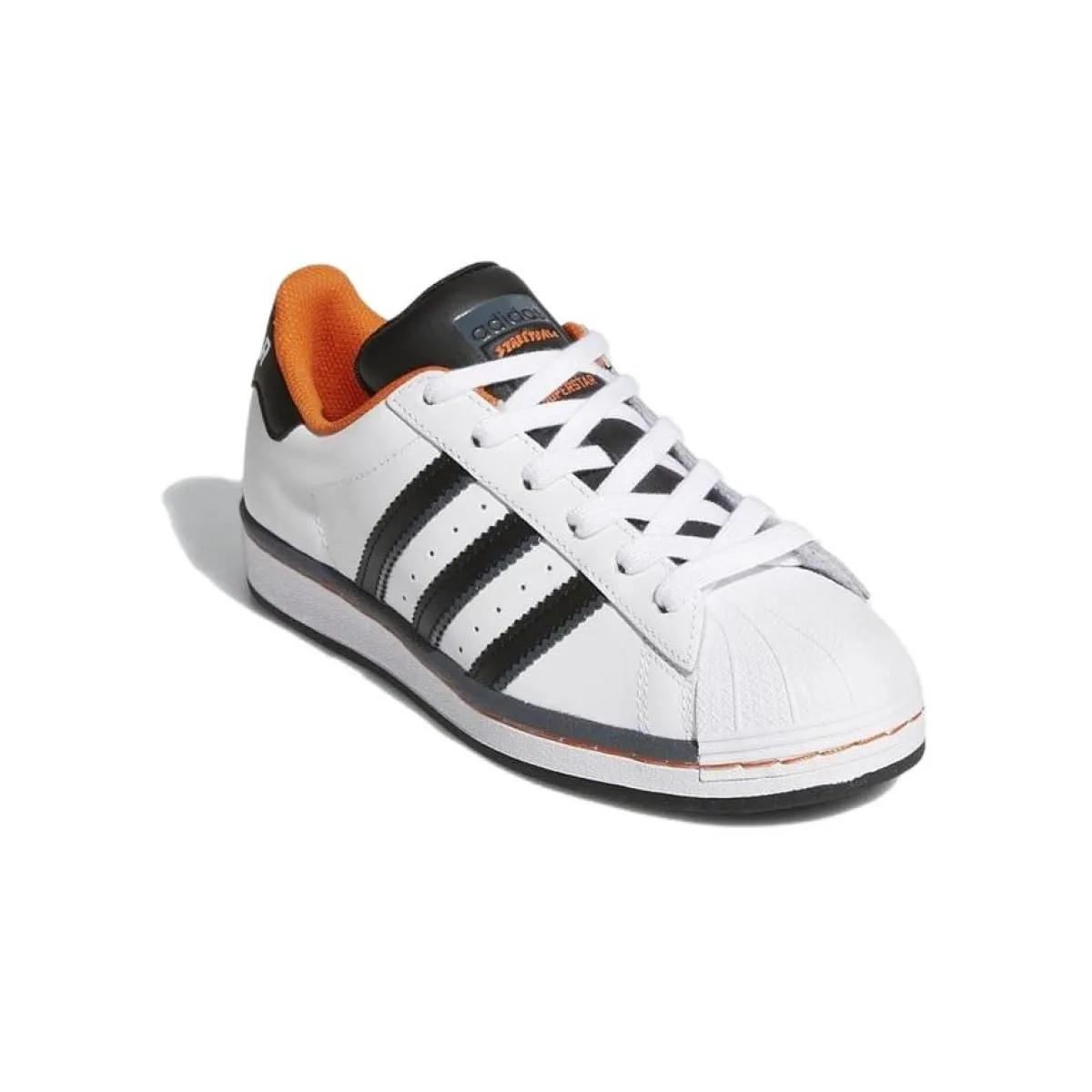 Подростковые кеды Adidas Originals Superstar White/Black/Orange GS