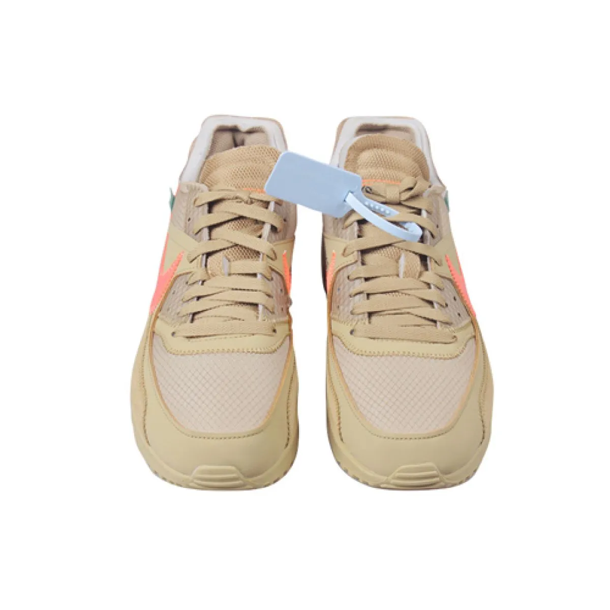 Кроссовки Off-White Nike Air Max 90 The Ten Desert Yellow
