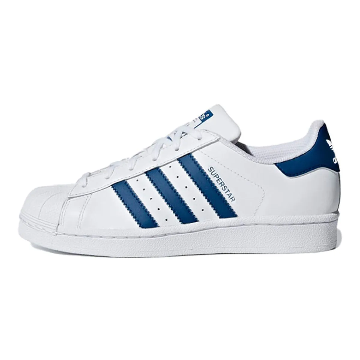 Подростковые кроссовки Adidas Originals Superstar White/Blue