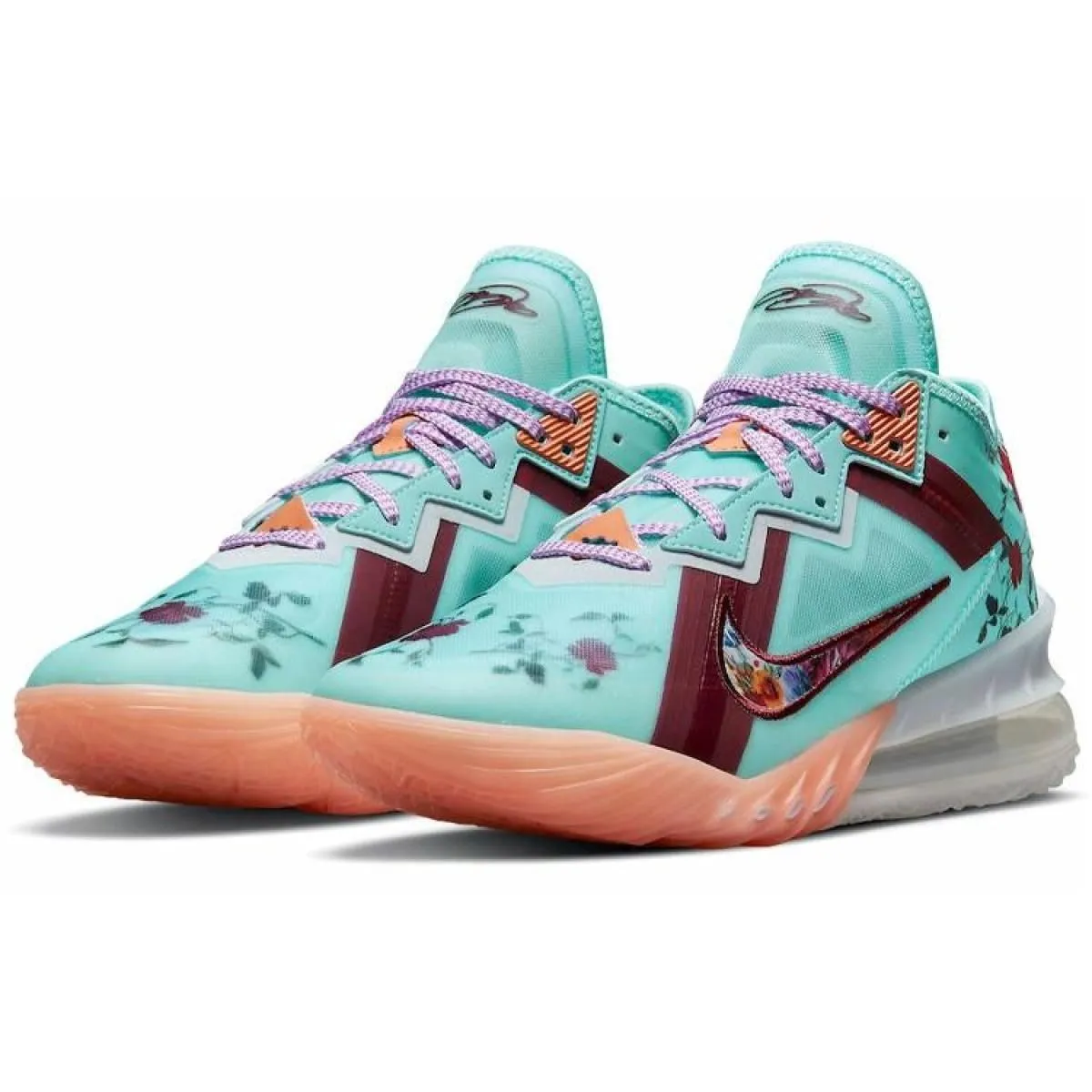 Кроссовки Nike Lebron 18 EP Green/Red