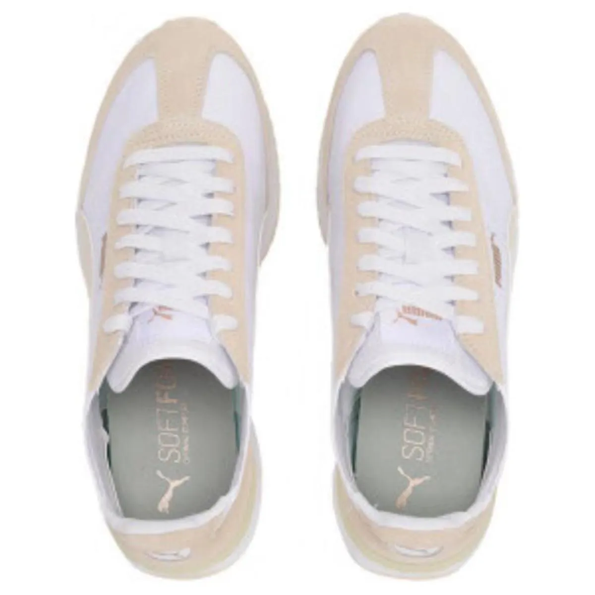 Кроссовки Puma R78 White/Beige