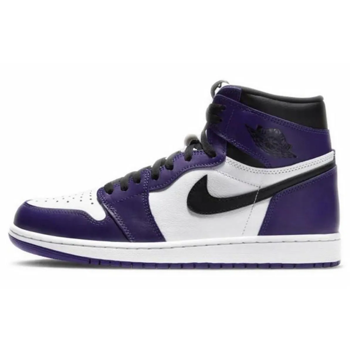 Кроссовки Air Jordan 1 Retro High Purple White