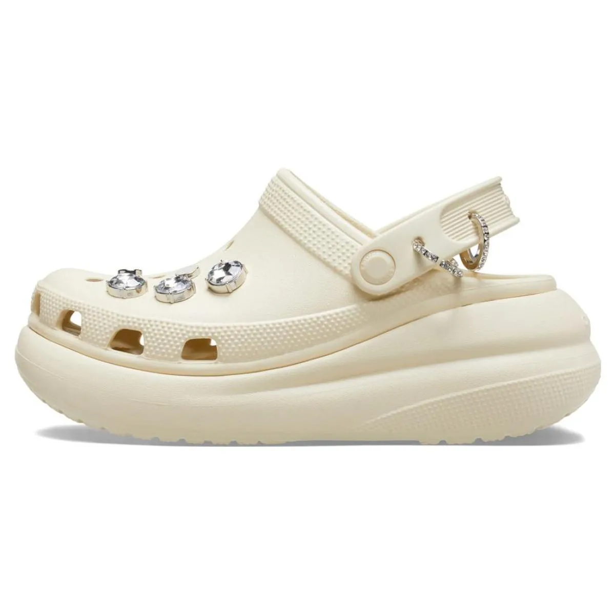 Сабо Crocs Crush Clog Punk 3-5 cm Bone