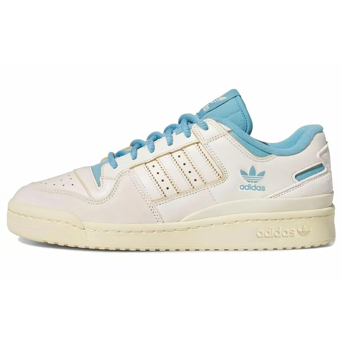 Кроссовки Adidas originals Forum 84 Low Classic White/Light Blue GS