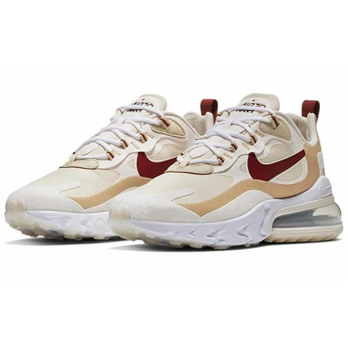 Женские кроссовки Nike Air Max 270 Caramel/White/Khaki