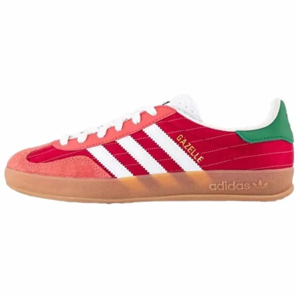 Кроссовки Adidas Originals Gazelle Indoor Red/White/Green