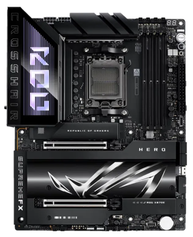 Материнская плата ASUS ROG CROSSHAIR X870E HERO, AM5, DDR5, Standart-ATX