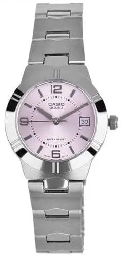 Женские часы Casio Enticer dress Silver/Pink