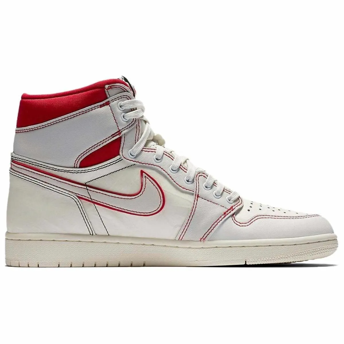 Кроссовки Jordan 1 Retro High "Phantom Gym Red"