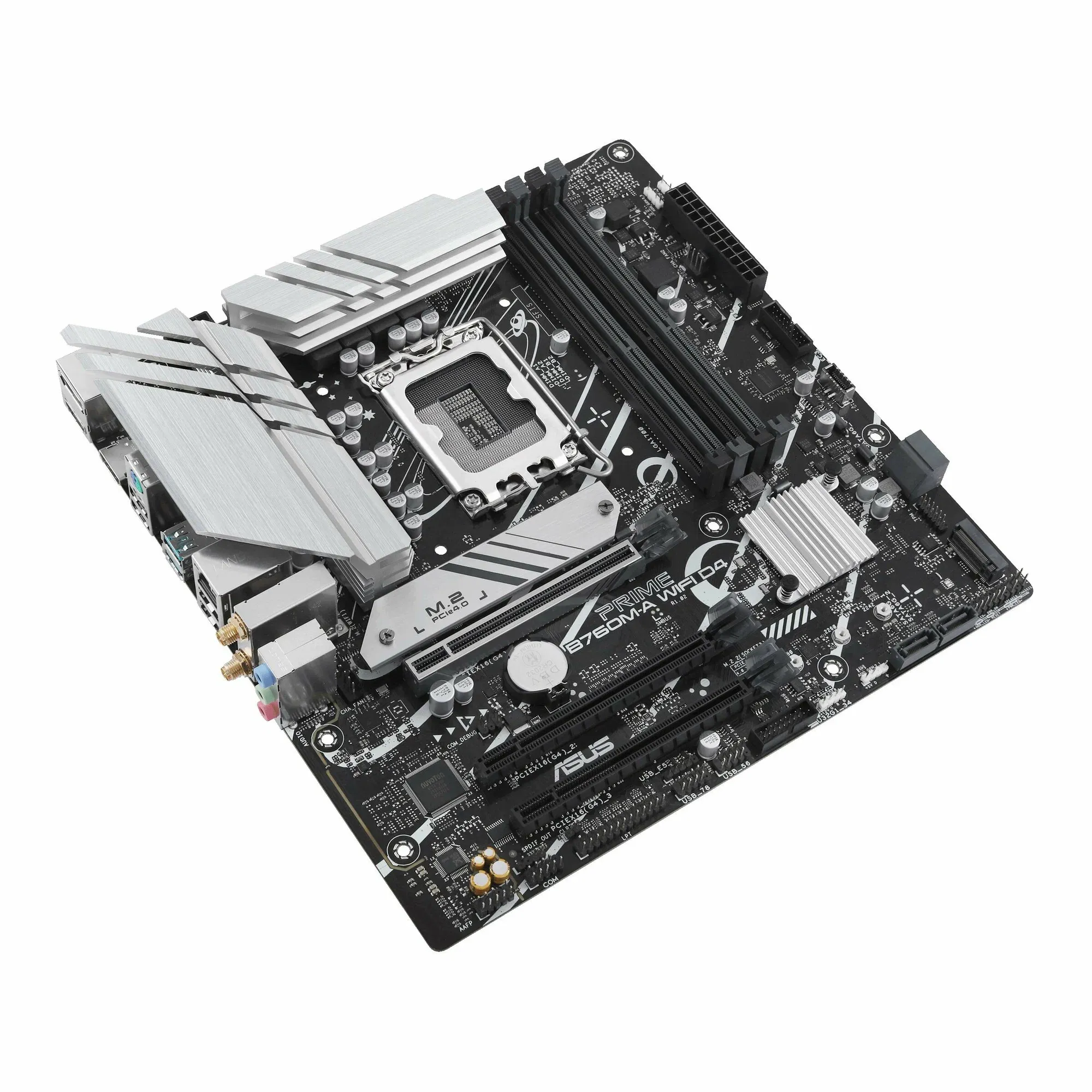 Материнская плата ASUS PRIME B760M-A WIFI D4, LGA 1700, DDR4, mATX