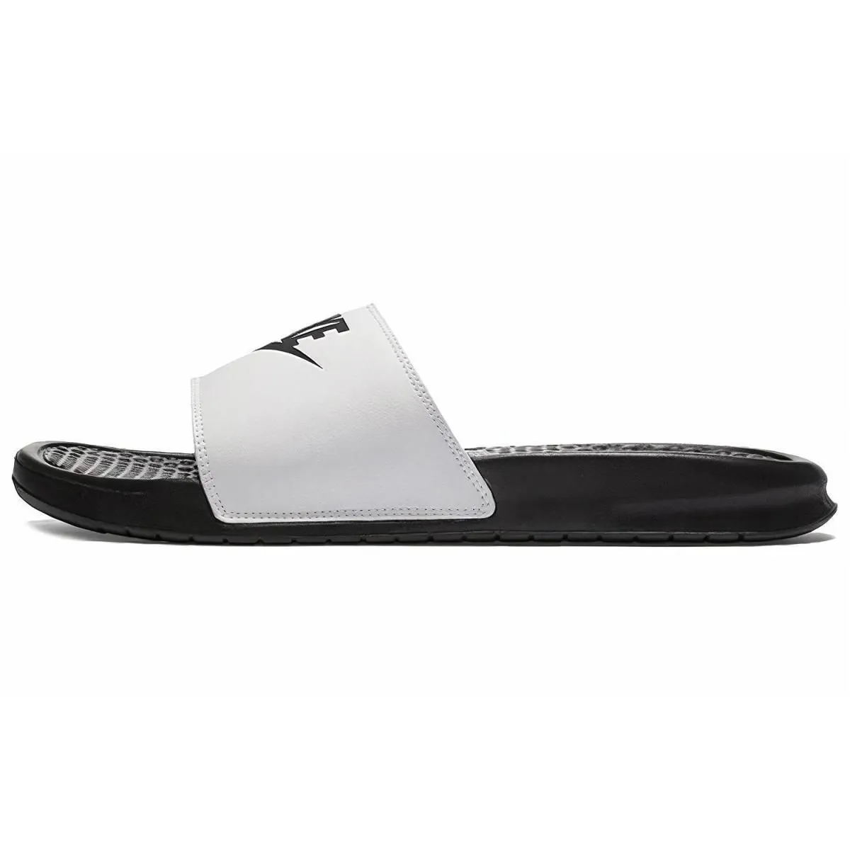 Шлёпанцы Nike Benassi "Just Do It" White/Black
