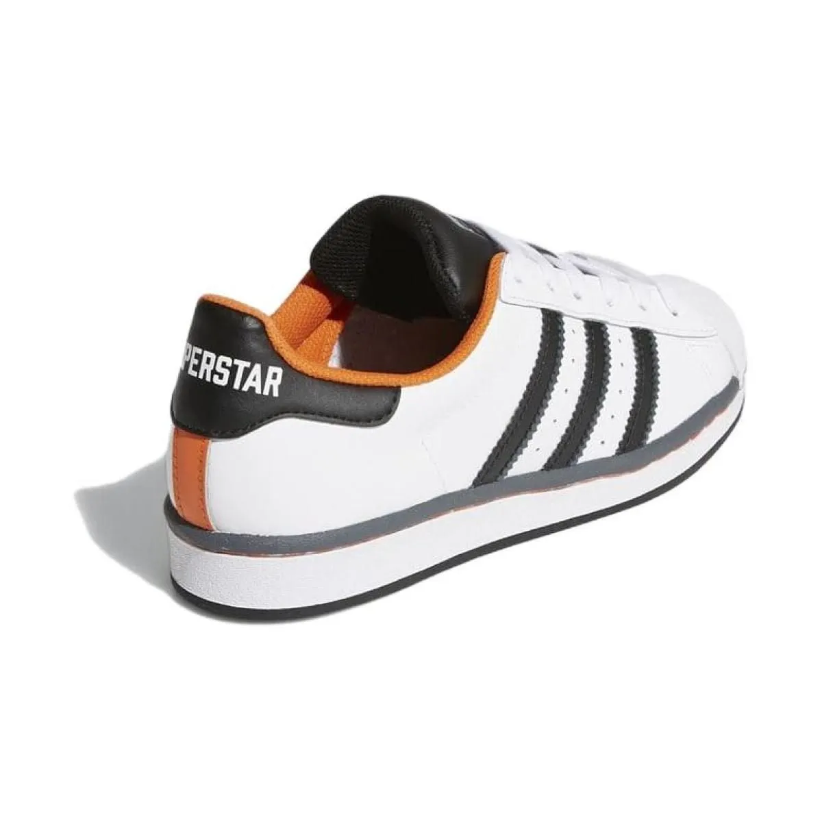 Подростковые кеды Adidas Originals Superstar White/Black/Orange GS