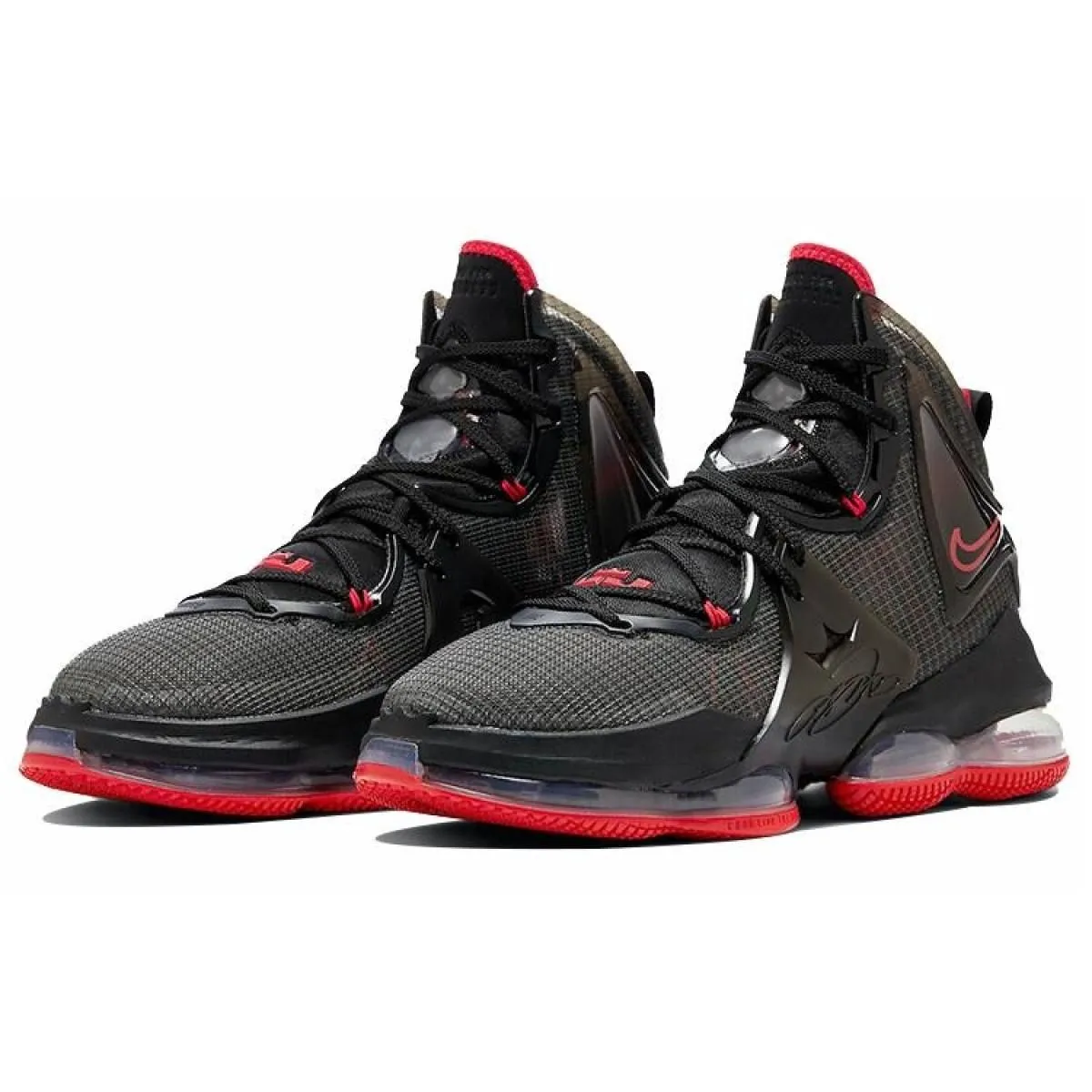 Кроссовки Nike Lebron 19 EP Bred Black/Red