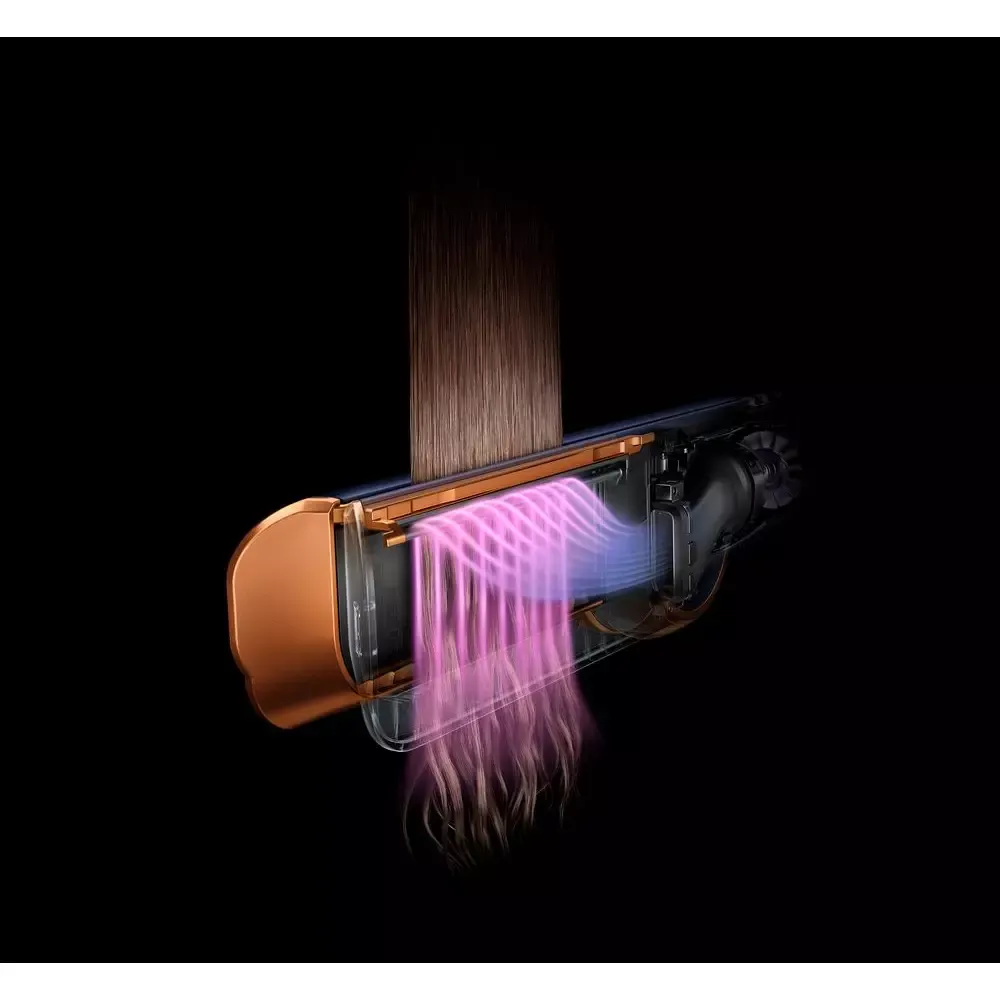 Выпрямитель для волос Dyson Airstrait Straightener HT01 + Hairbrush, Prussian Blue/Copper