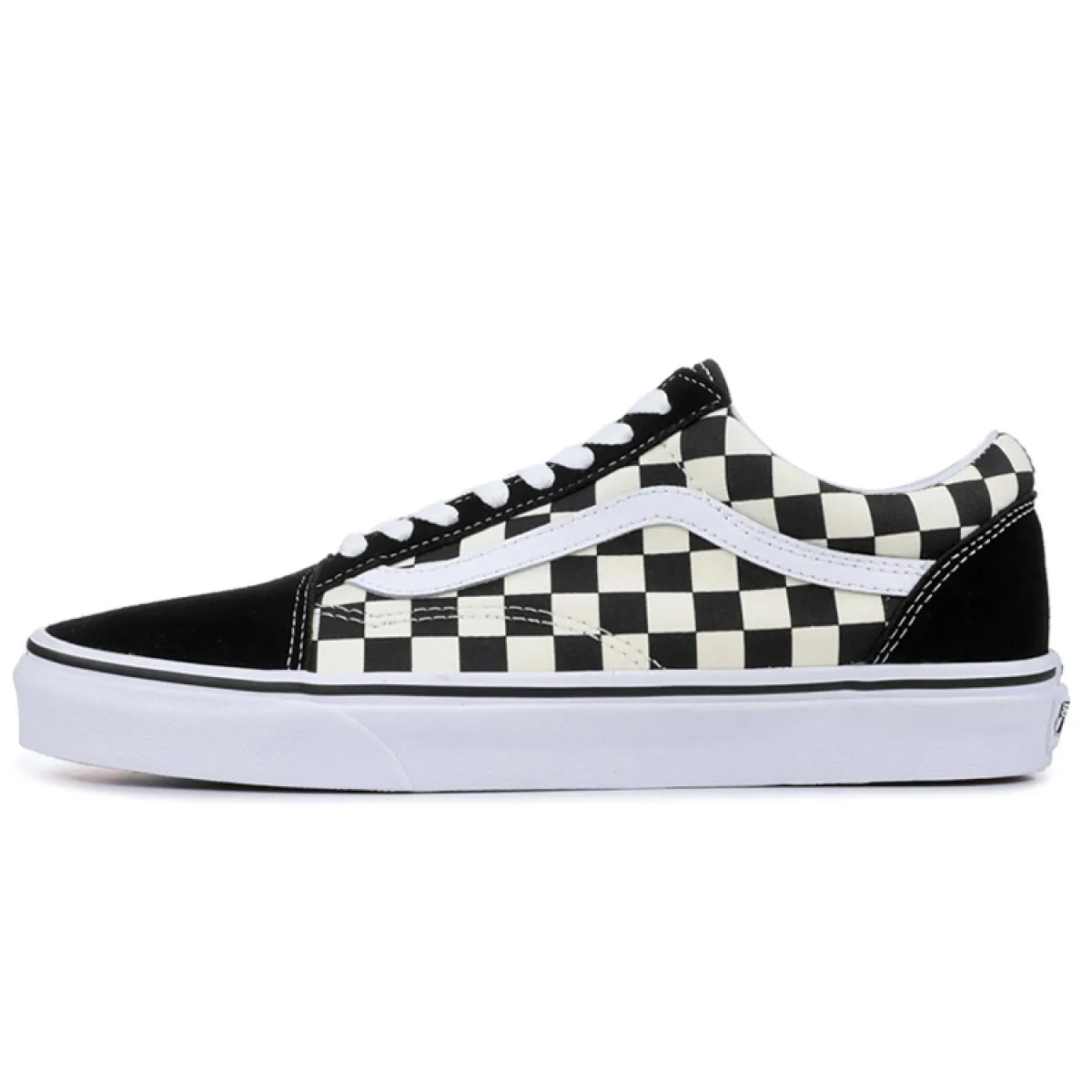 Кеды Vans Old Skool Primary Check Black/White