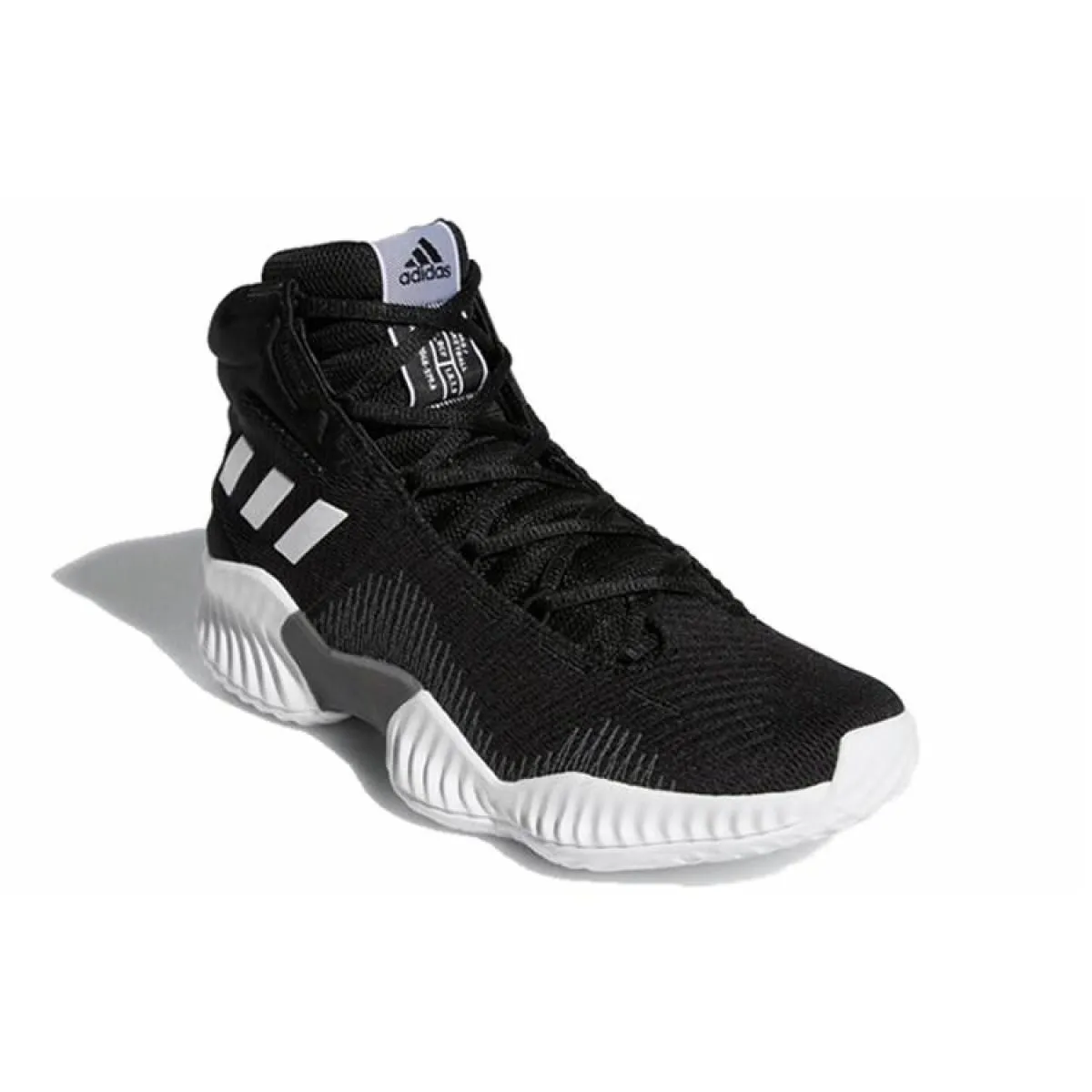 Мужские кроссовки Adidas Pro Bounce 2018 Black/White