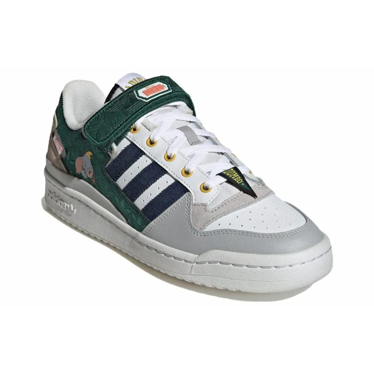 Кроссовки Adidas Originals Forum Dumbo White/Grey/Blue/Green