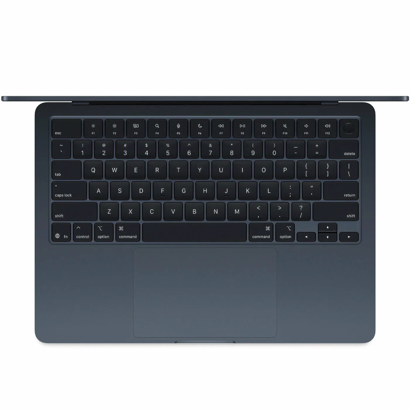 13.6" Ноутбук Apple MacBook Air 13 M4 (2025) 24 GB RAM/512 GB SSD, 10 CPU/10 GPU, Midnight Black, английская клавиатура
