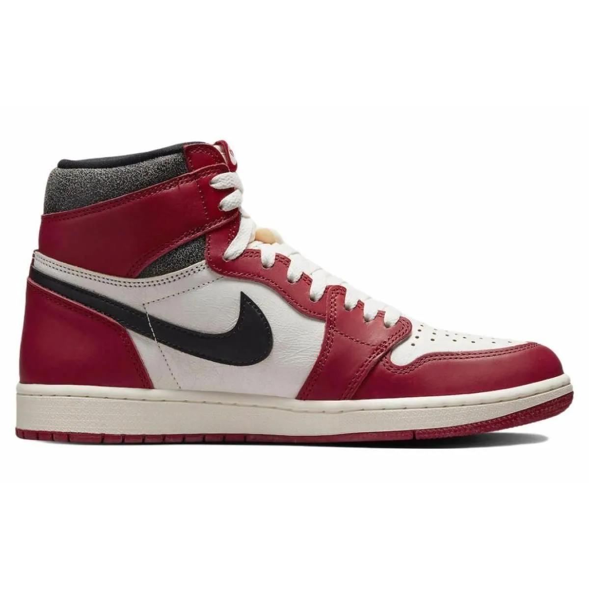Кроссовки Air Jordan 1 High OG Lost & Found White/Red