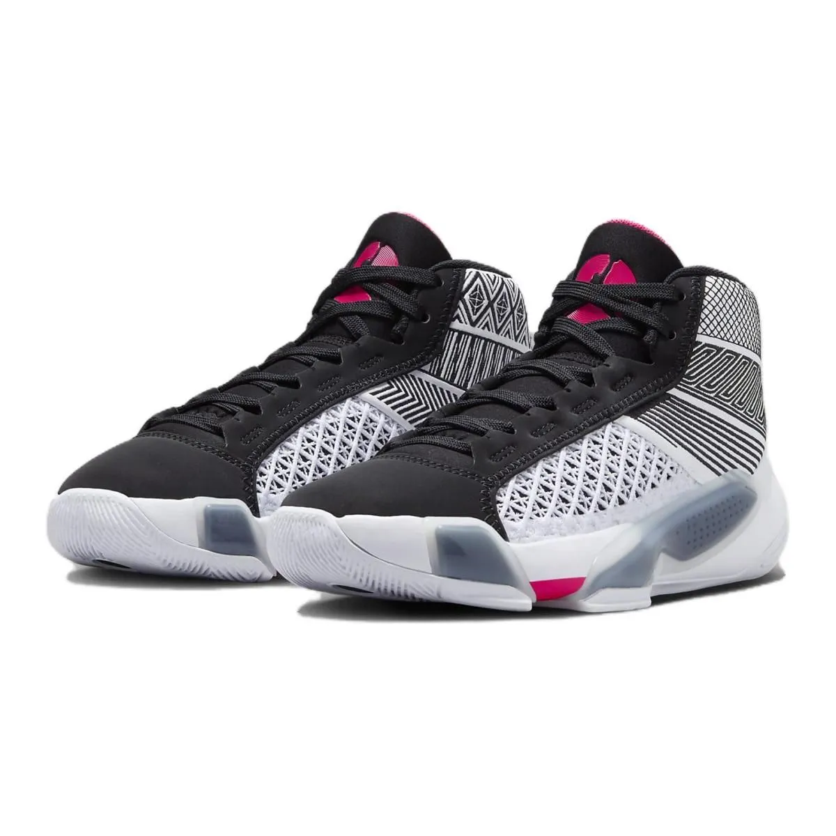 Подростковые кроссовки Air Jordan 38 Black/White GS