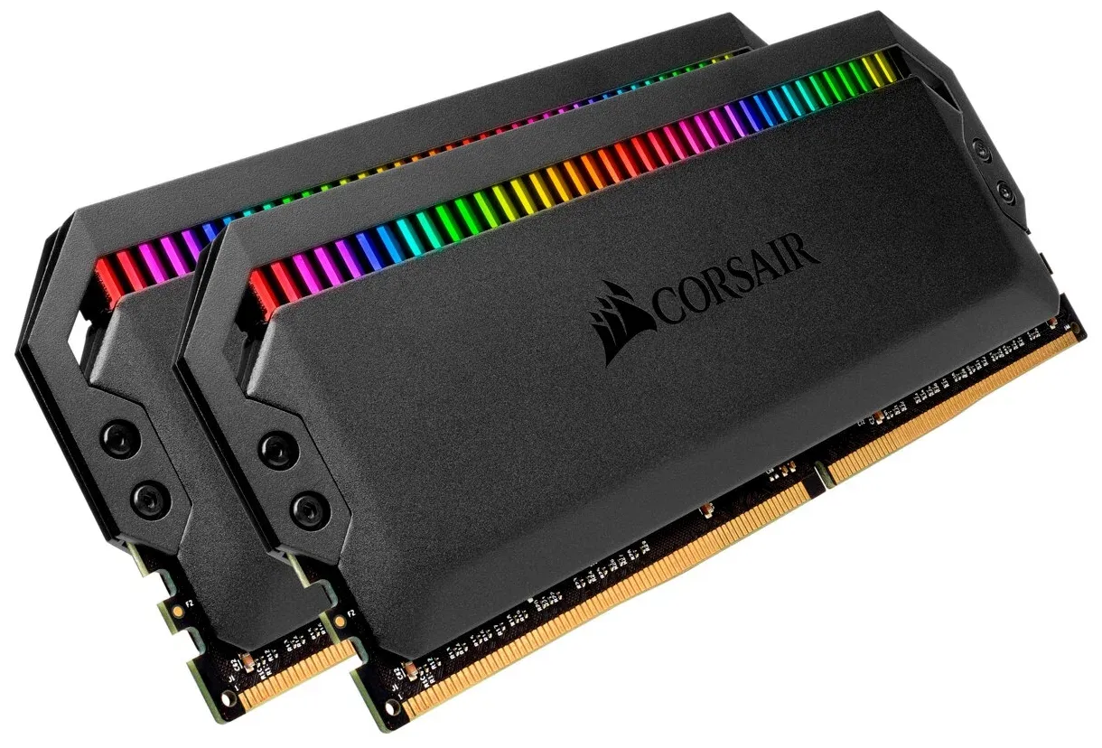 Оперативная память Corsair Dominator Platinum RGB 16 ГБ (8 ГБ x 2 шт.) DDR4 3600 МГц DIMM (CMT16GX4M2C3600C18)