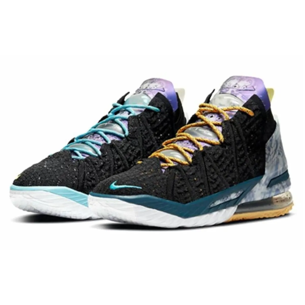 Кроссовки Nike Lebron 18 Reflections Black/Purple