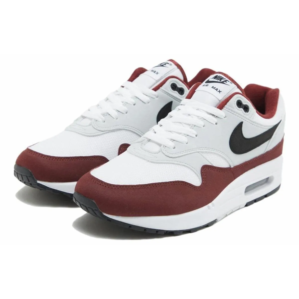 Мужские кроссовки Nike Air Max 1 White/Red