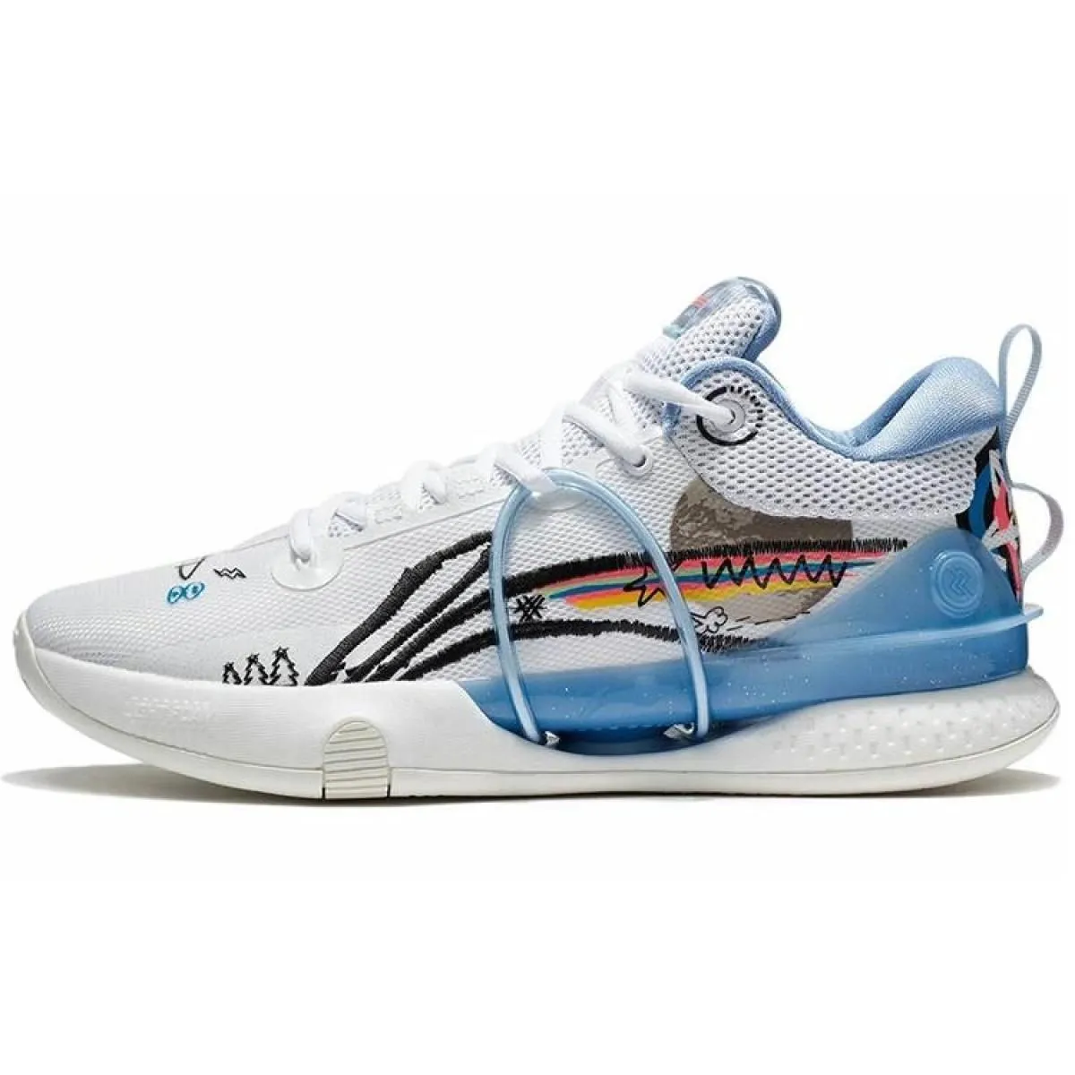 Мужские кроссовки LiNing Speed 8 White/Blue