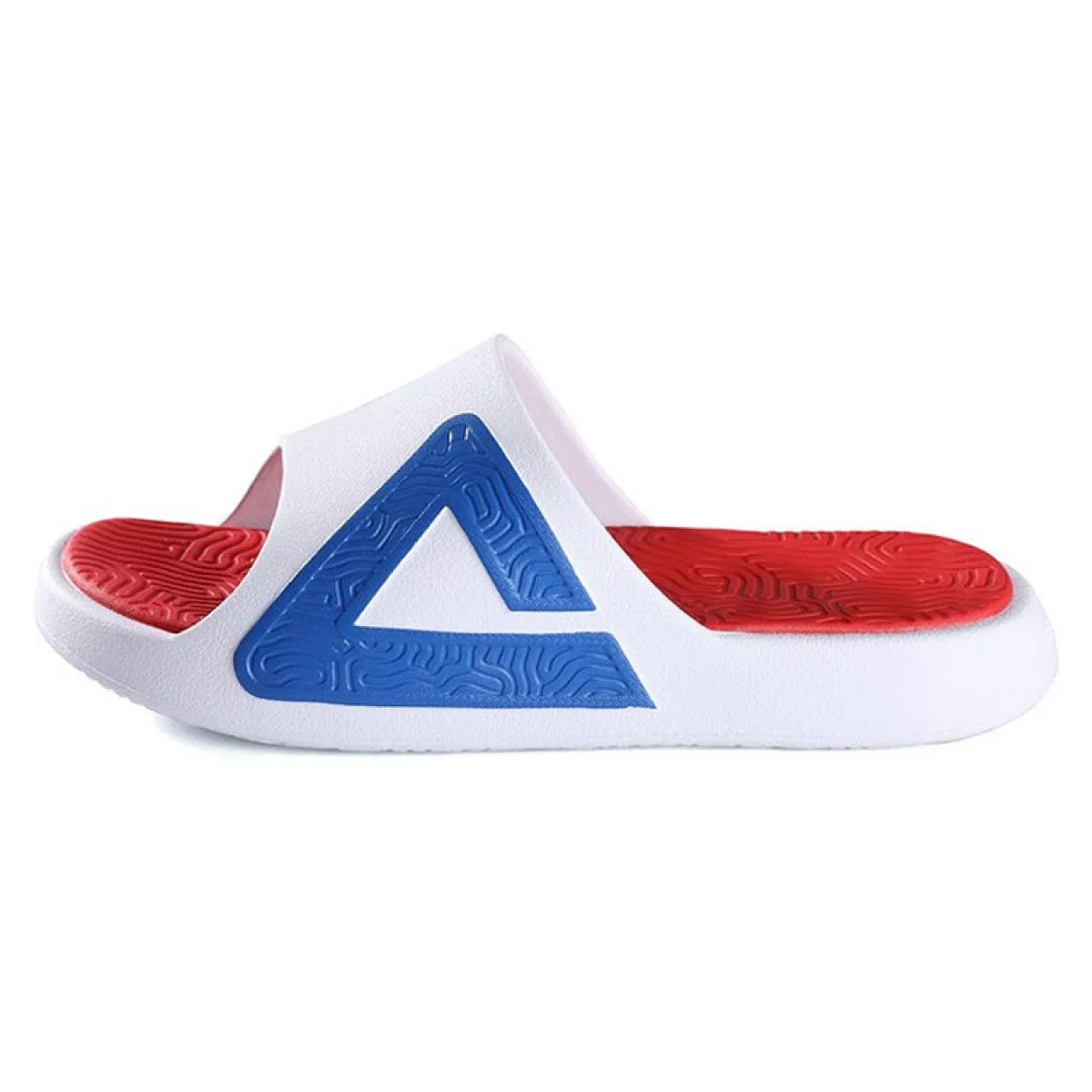 Шлёпанцы Peak Statistic Sandals White/Red/Blue
