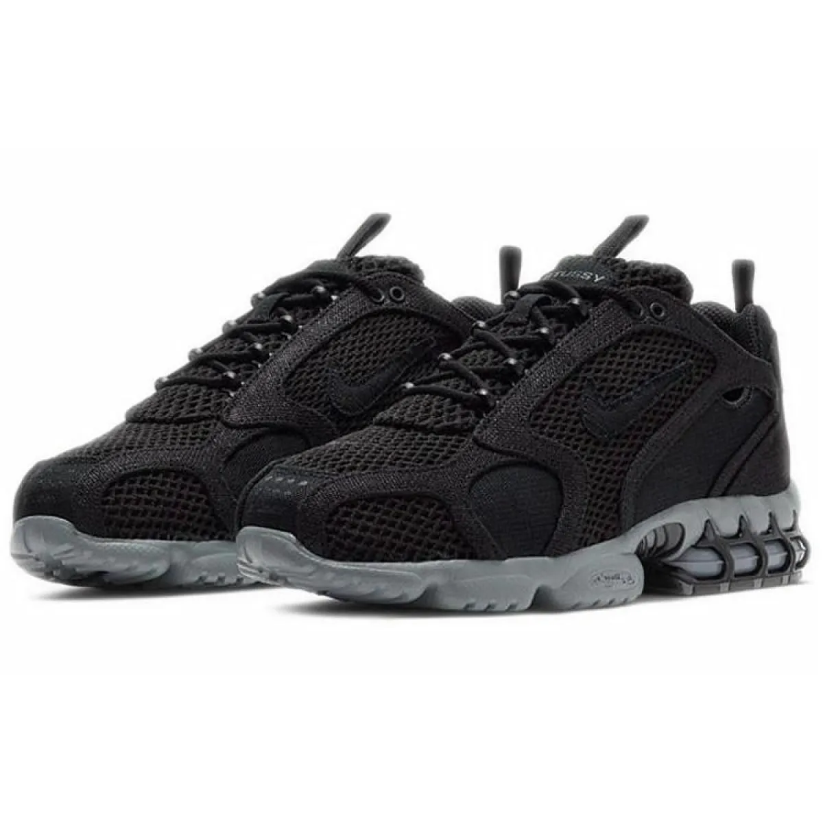 Кроссовки Stussy Nike Air Zoom Spiridon Cage 2 Black