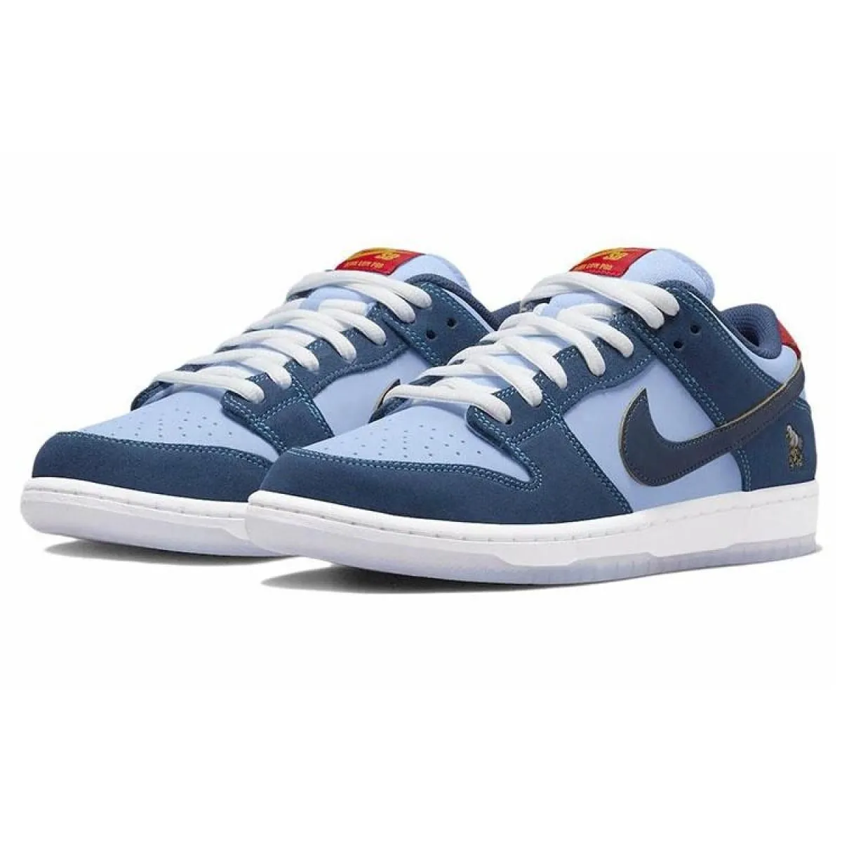 Кроссовки Why So Sad? x Nike Dunk Low Blue