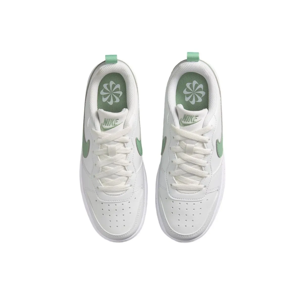 Подростковые кроссовки Nike Court Borough Low Recraft White GS