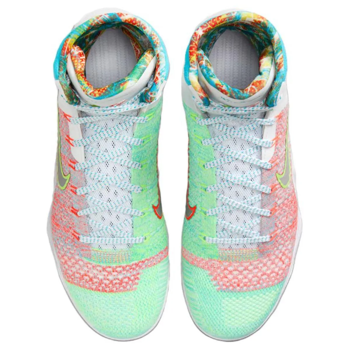 Мужские кроссовки Nike Kobe 9 Elite Protro What The White/Orange/Green