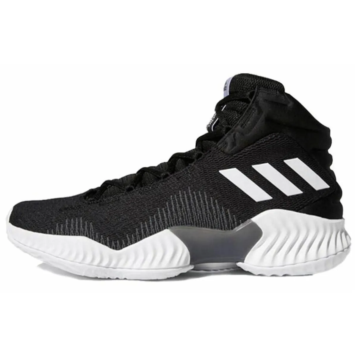 Мужские кроссовки Adidas Pro Bounce 2018 Black/White