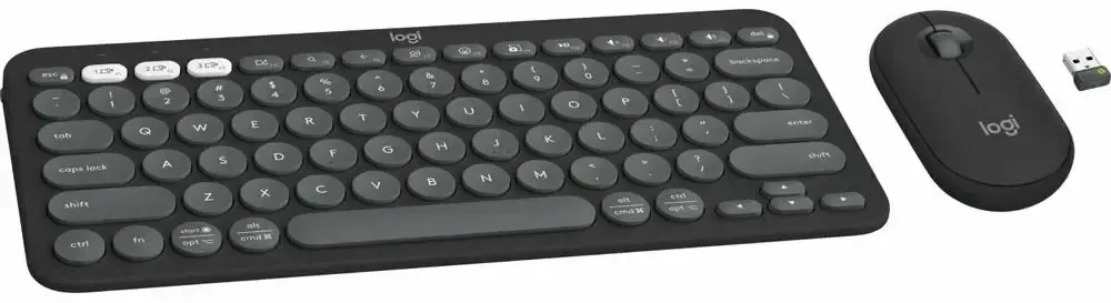 Клавиатура и мышь Logitech Pebble 2 Combo Black