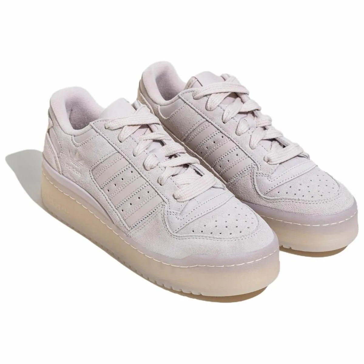 Женские кроссовки Adidas Originals Forum Bold Stripes Light Purple/Pink