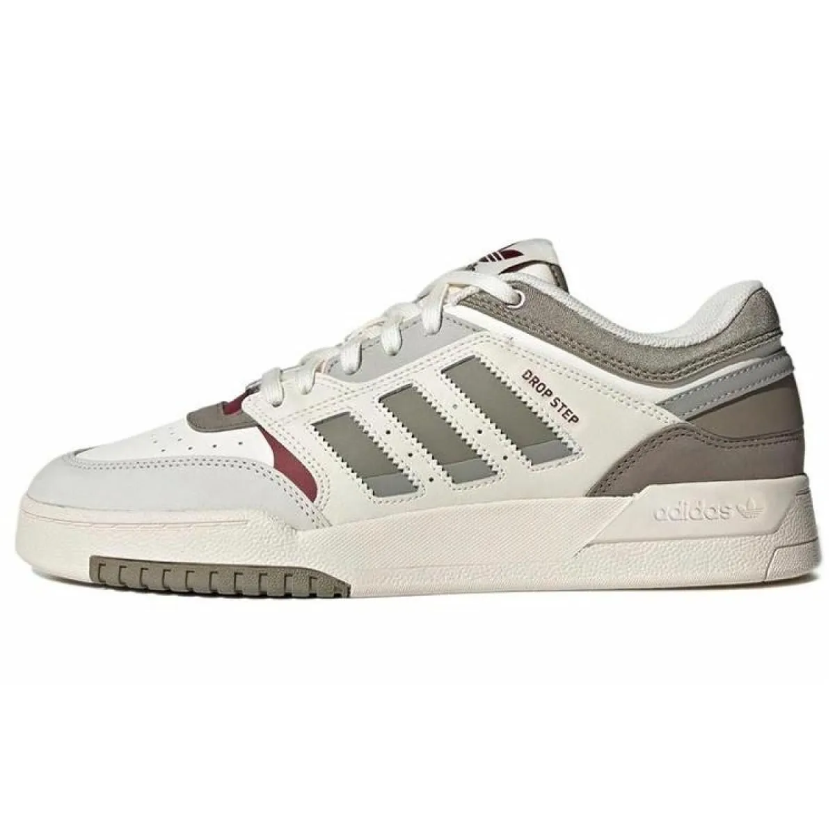 Кроссовки Adidas Originals Drop Step Beige/Gray/Burgundy