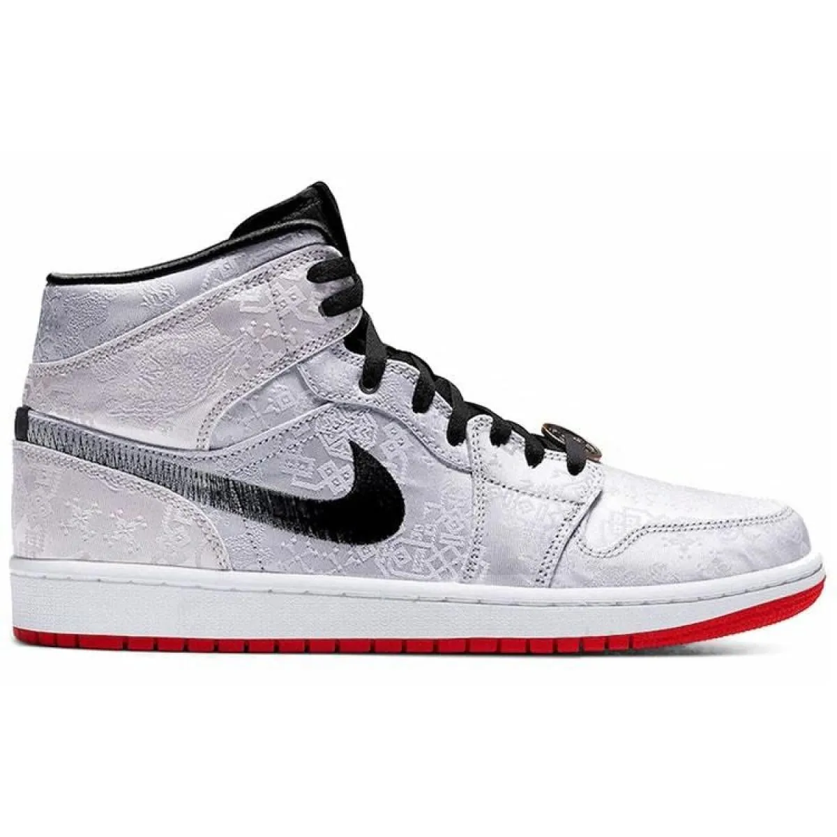 Кроссовки CLOT х Jordan 1 Mid SE Fearless Edison Chen